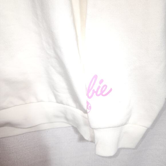 Barbie Vacay white women's large sweatshirt - Picture 3 of 8